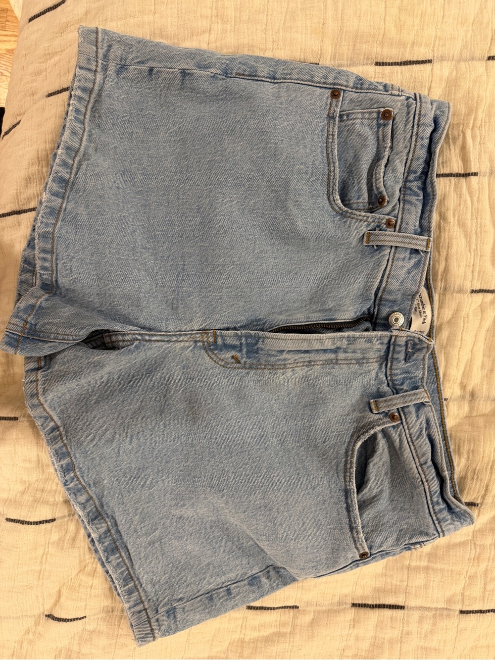 Light Wash Denim Women's Shorts